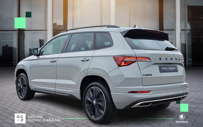 Skoda Karoq cena 164950 przebieg: 9, rok produkcji 2024 z Białogard małe 781